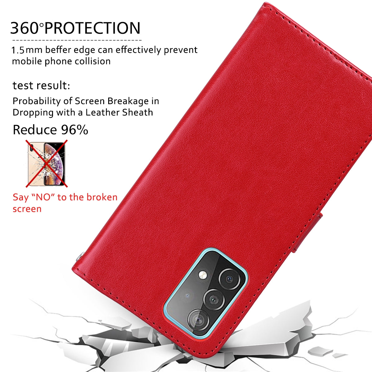 For-Honor-X8a-Rose-Embossed-Flip-PU-Leather-Phone-Case(Red)