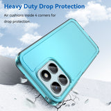 For-Honor-X8b-Candy-Series-TPU-Phone-Case(Transparent-Blue)
