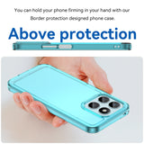For-Honor-X8b-Candy-Series-TPU-Phone-Case(Transparent-Blue)