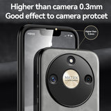 For-Honor-X8b-Skin-Feel-Magnetic-Leather-Back-Phone-Case(Light-Grey)