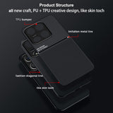For-Honor-X8b-Classic-Tilt-Strip-Grain-Magnetic-PC-Hybrid-TPU-Phone-Case(Black)