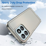 For-Honor-X8b-Candy-Series-TPU-Phone-Case(Transparent-Grey)