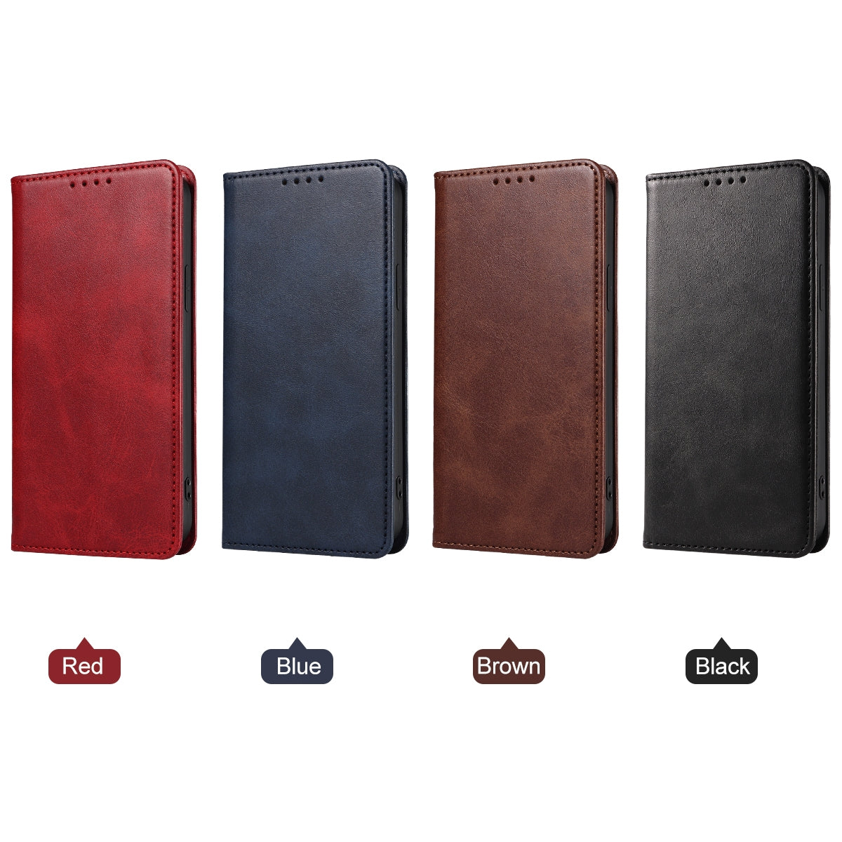 For-Honor-X8b-Magnetic-Closure-Leather-Phone-Case(Brown)