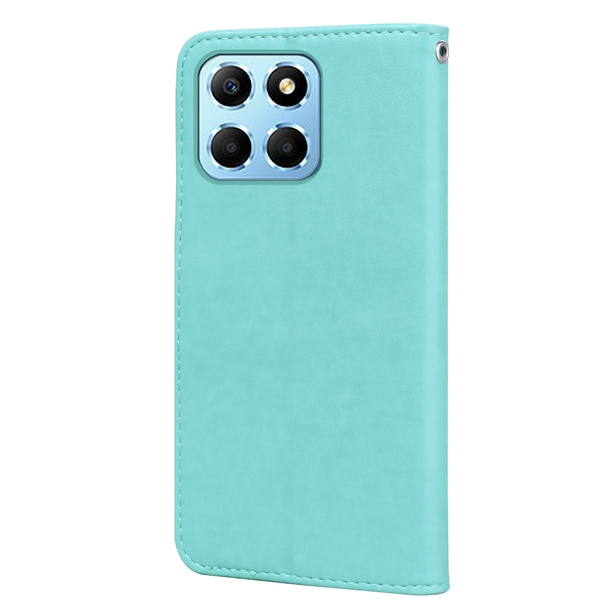 For-Honor-X8b-Rose-Embossed-Flip-PU-Leather-Phone-Case(Green)