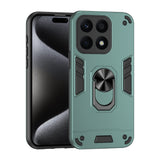 For-Honor-X8b-Shockproof-Metal-Ring-Holder-Phone-Case(Green)