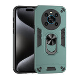 For-Honor-X9-Shockproof-Metal-Ring-Holder-Phone-Case(Green)