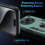For-Honor-X9-Shockproof-Metal-Ring-Holder-Phone-Case(Green)