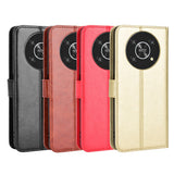 For-Honor-X9-5G-/-Magic4-Lite-/-X30-Crazy-Horse-Texture-Horizontal-Flip-Phone-Leather-Case(Brown)