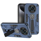 For-Honor-X9-Shockproof-Holder-Phone-Case(Blue)
