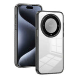 For-Honor-X9a-Anti-slip-Clear-Acrylic-Hybrid-TPU-Phone-Case(Black)