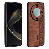 For-Honor-X9a-AZNS-3D-Embossed-Skin-Feel-Phone-Case(Brown)