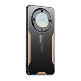 For-Honor-X9a-Blade-Series-TPU-Hybrid-Metal-Phone-Case(Gold)