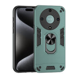 For-Honor-X9a-Shockproof-Metal-Ring-Holder-Phone-Case(Green)