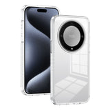 For-Honor-X9a-Anti-slip-Clear-Acrylic-Hybrid-TPU-Phone-Case(Transparent)