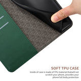 For-Honor-X9a-/-Magic5-Lite-5G-Rhombic-Grid-Texture-Leather-Phone-Case(Green)