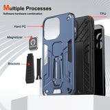 For-Honor-X9a-Shockproof-Holder-Phone-Case(Blue)