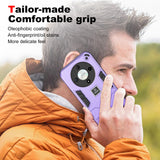 For-Honor-X9b-2-in-1-Shockproof-Phone-Case(Purple)
