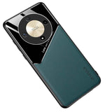 For-Honor-X9b-All-inclusive-Leather-Organic-Glass-Phone-Case(Green)