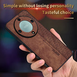 For-Honor-X9b-AZNS-3D-Embossed-Skin-Feel-Phone-Case(Brown)