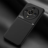 For-Honor-X9b-Classic-Tilt-Strip-Grain-Magnetic-PC-Hybrid-TPU-Phone-Case(Black)