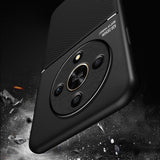 For-Honor-X9b-Classic-Tilt-Strip-Grain-Magnetic-PC-Hybrid-TPU-Phone-Case(Black)