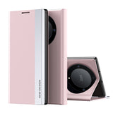 For-Honor-X9b-Side-Electroplated-Adsorption-Leather-Phone-Case(Pink)