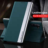 For-Honor-X9b-Side-Electroplated-Adsorption-Leather-Phone-Case(Light-Blue)