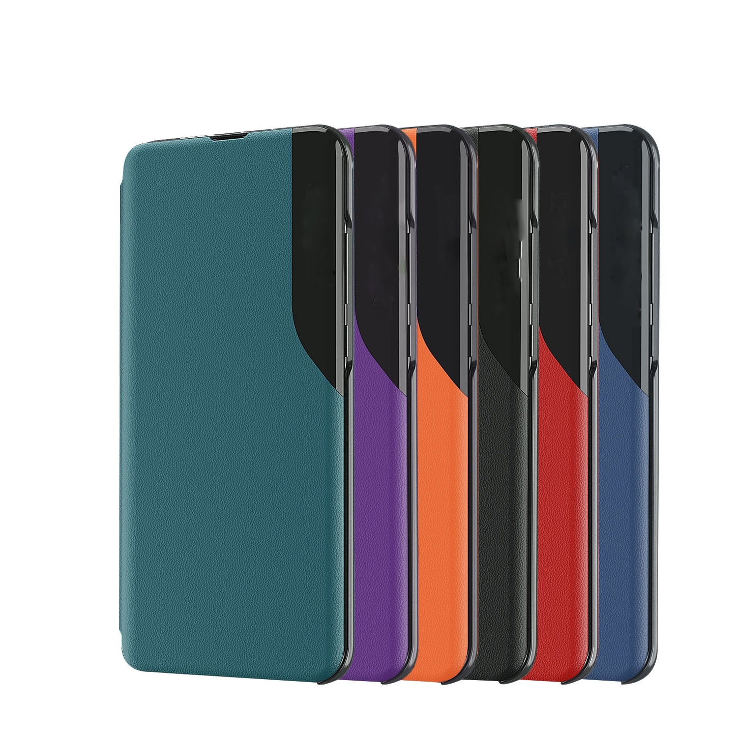 For-Honor-X9d-Attraction-Flip-Holder-Leather-Phone-Case(Green)