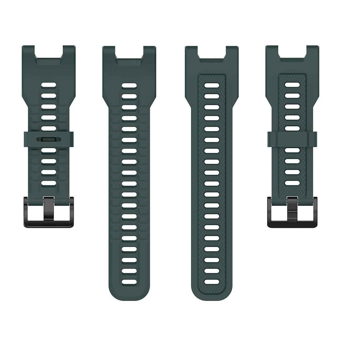 For-Huami-Amazfit-T-Rex-A1918-Tyrannosaurus-Silicone-Watch-Band(Olive-Green)