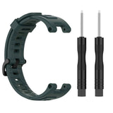 For-Huami-Amazfit-T-Rex-A1918-Tyrannosaurus-Silicone-Watch-Band(Olive-Green)