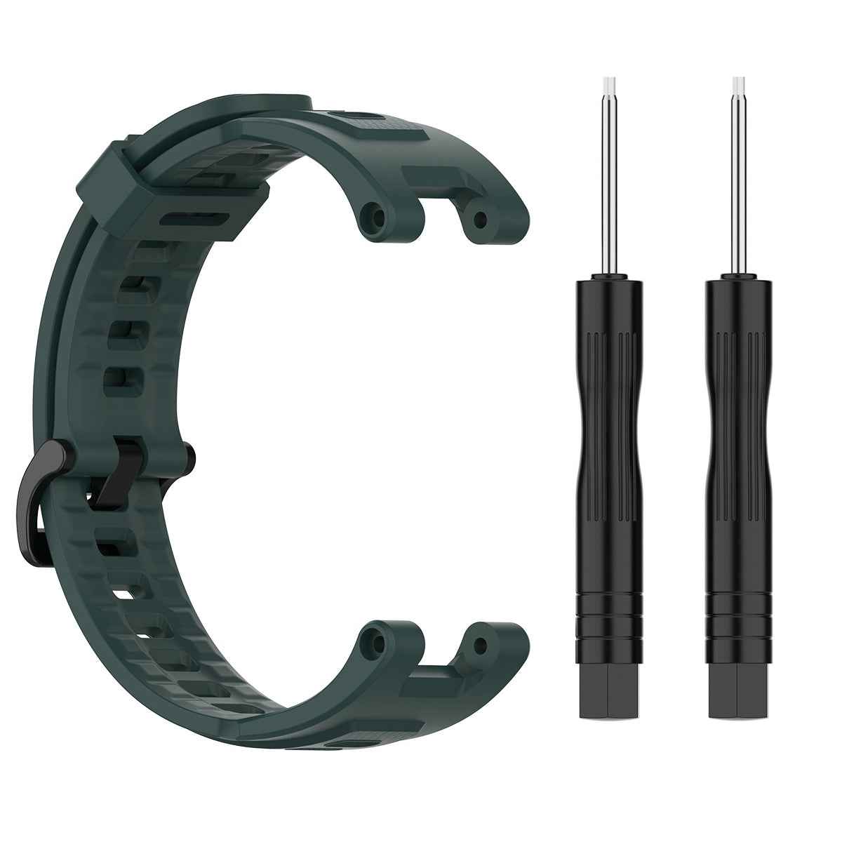 For-Huami-Amazfit-T-Rex-A1918-Tyrannosaurus-Silicone-Watch-Band(Olive-Green)