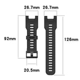 For-Huami-Amazfit-T-Rex-A1918-Tyrannosaurus-Silicone-Watch-Band(Olive-Green)