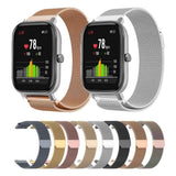 For-Huami-Amazfit-GTS-22mm-Milanese-Magnetic-Metal-Watch-Band(Rose-Gold)