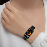 For-Huawei-Band-10-/-10-NFC-/-9-/-9-NFC-/-8-/-8-NFC-Loop-Nylon-Hook-and-Loop-Fastener-Watch-Band(Blackish-Green)