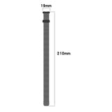 For-Huawei-Band-10-/-9-/-8-Milanese-Metal-Watch-Band(Space-Grey)