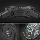 For-Huawei-Honor-Magic-2-46mm-Smart-Watch-TPU-Protective-Case,-Color:Black+White-Luminous-Green