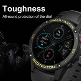 For-Huawei-Honor-Magic-2-46mm-Smart-Watch-TPU-Protective-Case,-Color:Black+White-Luminous-Green
