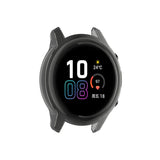 For-Huawei-Honor-Magic-watch2-42mm-TPU-Wrapped-Empty-Half-Case-Watch-Case(Transparent-Black)