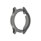 For-Huawei-Honor-Magic-watch2-42mm-TPU-Wrapped-Empty-Half-Case-Watch-Case(Transparent-Black)