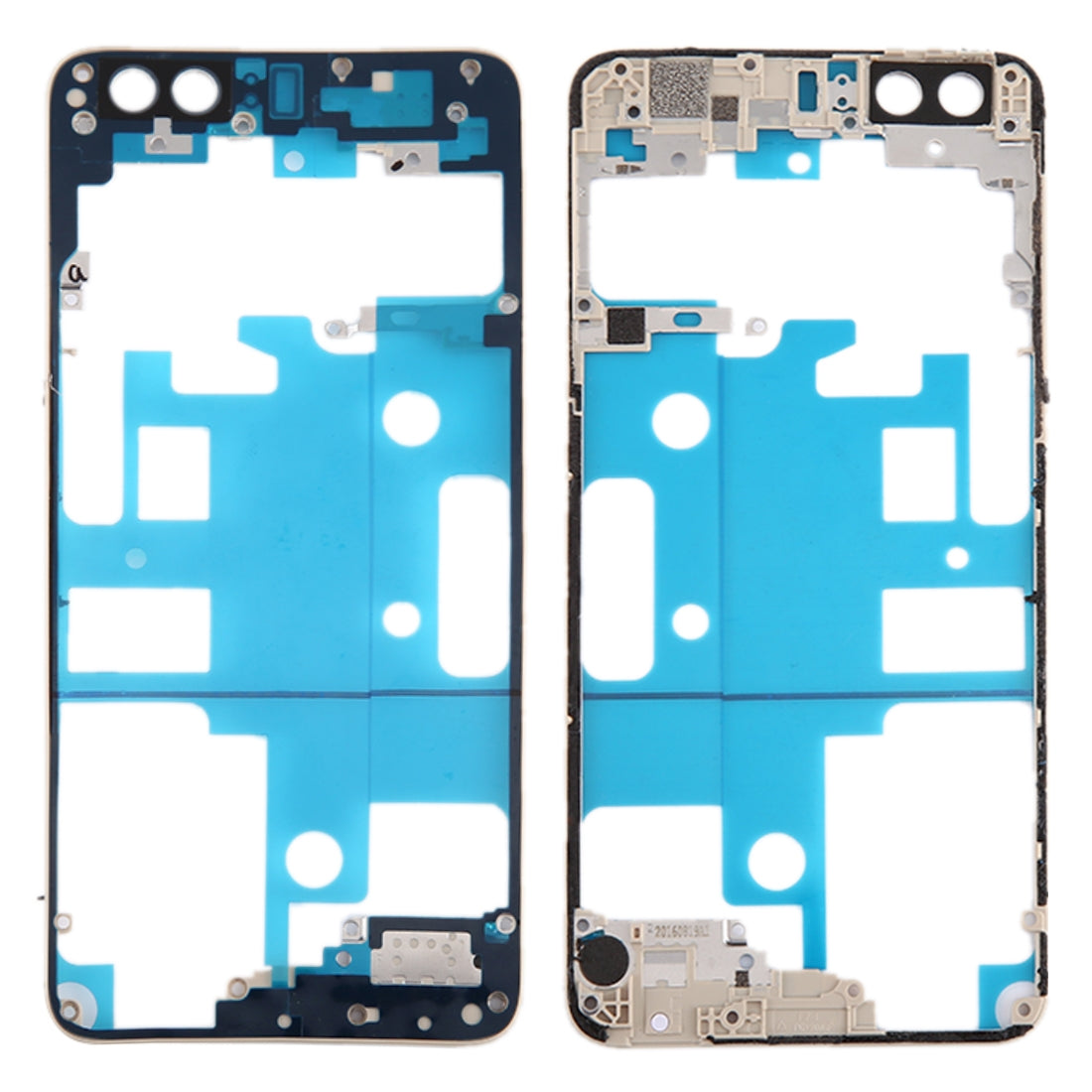 For-Huawei-Honor-8-Rear-Housing-Frame(Gold)