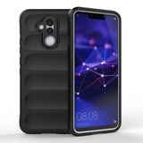 For-Huawei-Mate-20-Lite-Magic-Shield-TPU-+-Flannel-Phone-Case(Black)