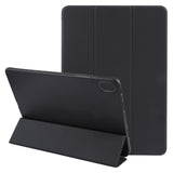 For-Huawei-MatePad-SE-11-GEBEI-3-folding-Holder-Shockproof-Flip-Leather-Tablet-Case(Black)