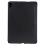 For-Huawei-MatePad-SE-11-GEBEI-3-folding-Holder-Shockproof-Flip-Leather-Tablet-Case(Black)