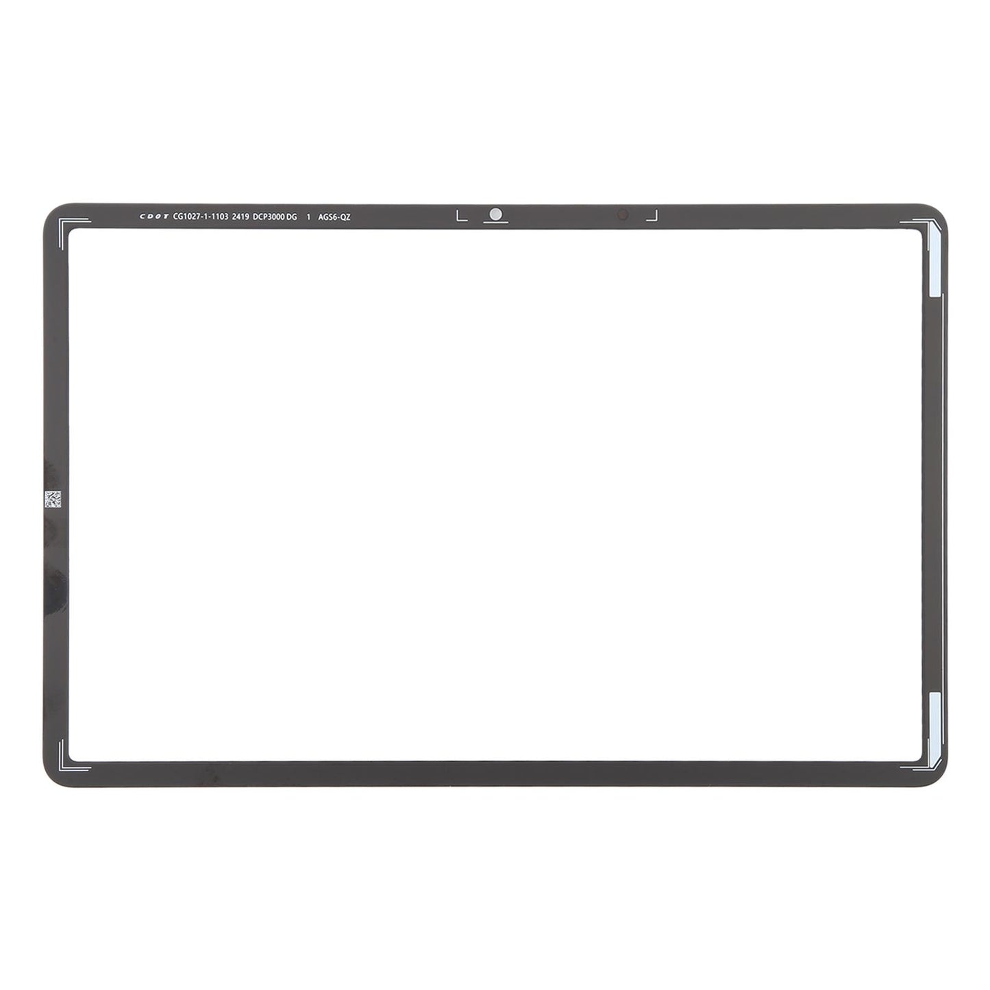 For-Huawei-MatePad-SE-11-inch-AGS6-W00-Front-Screen-Outer-Glass-Lens,-Kids-Version-(Black)