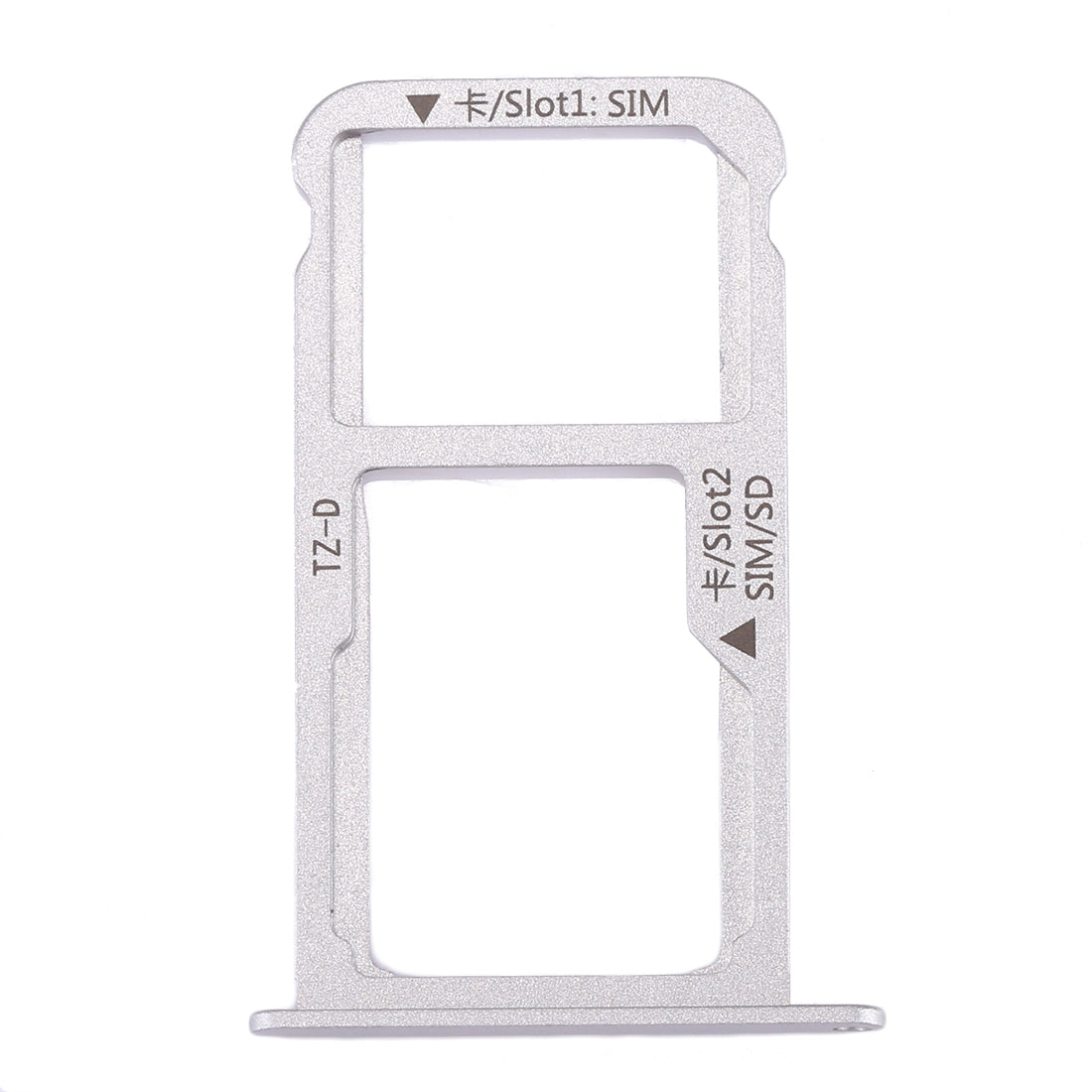 For-Huawei-Mate-9-SIM-Card-Tray-&-SIM-/-Micro-SD-Card-Tray(Silver)
