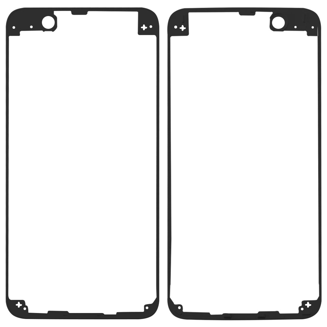 For-Huawei-nova-2-Plus-Front-Housing-Frame(Black)