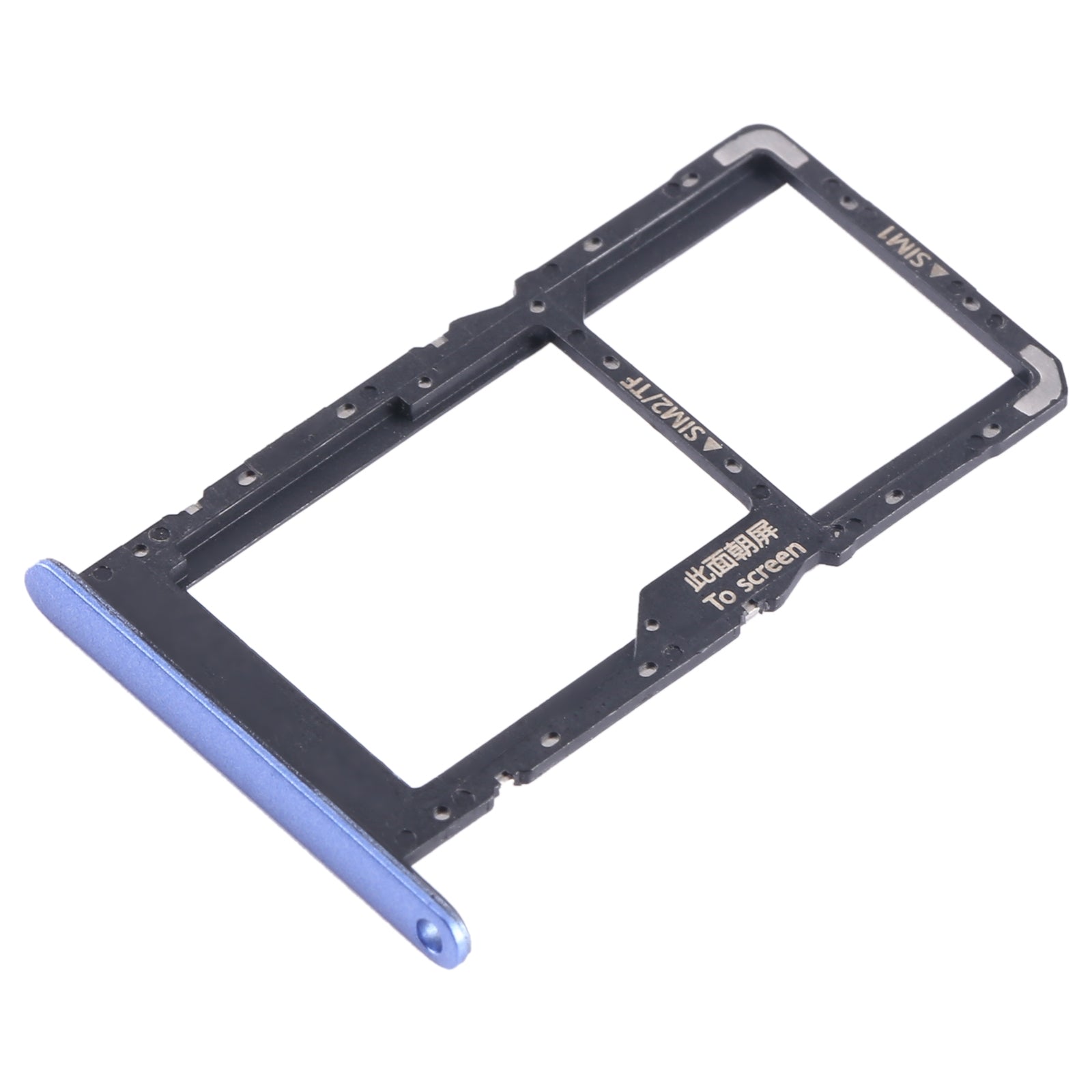 For-Huawei-nova-Y70-SIM-+-SIM-/-Micro-SD-Card-Tray-(Blue)