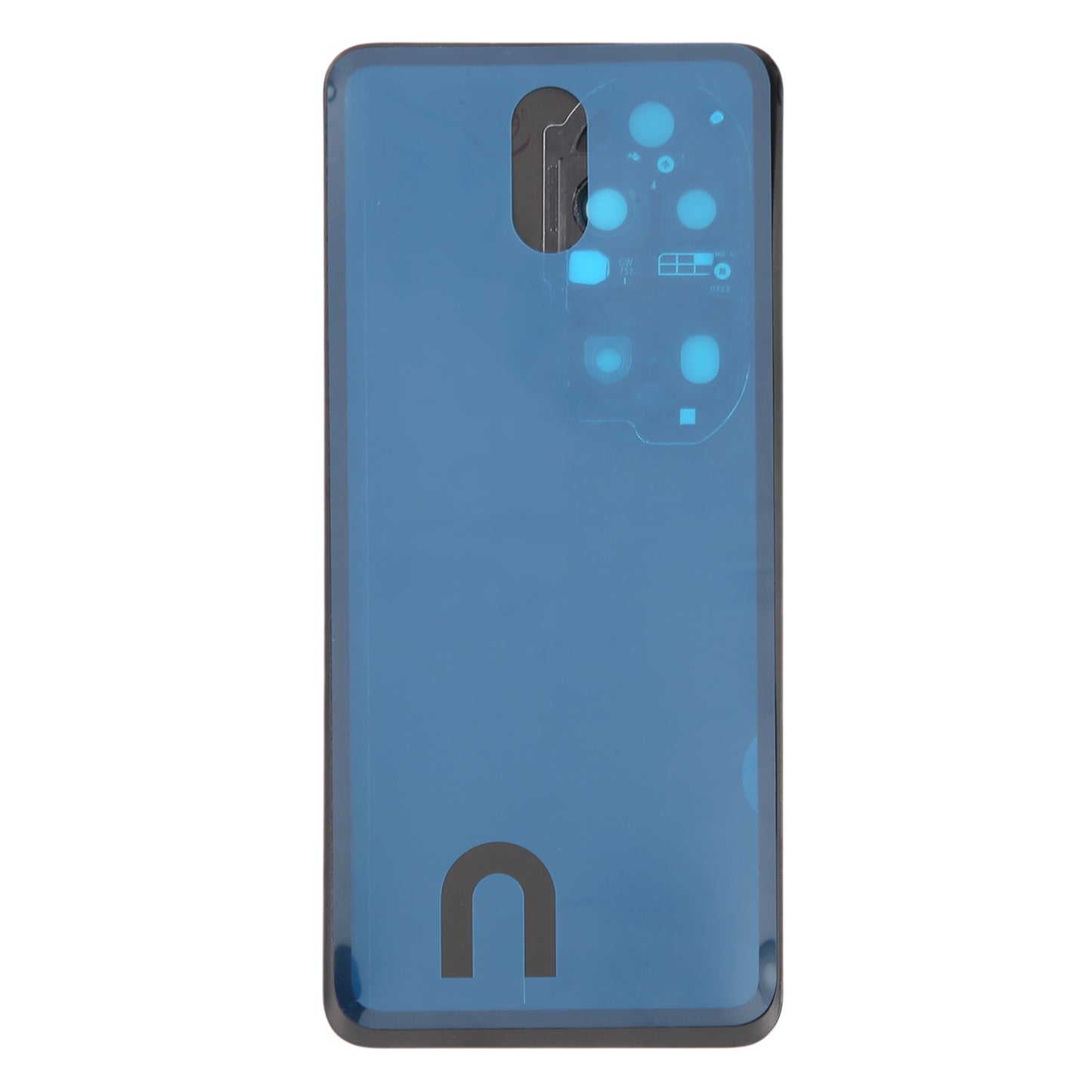 For-Huawei-P50-Pro-Battery-Back-Cover-with-Camera-Lens-Frame(Black)