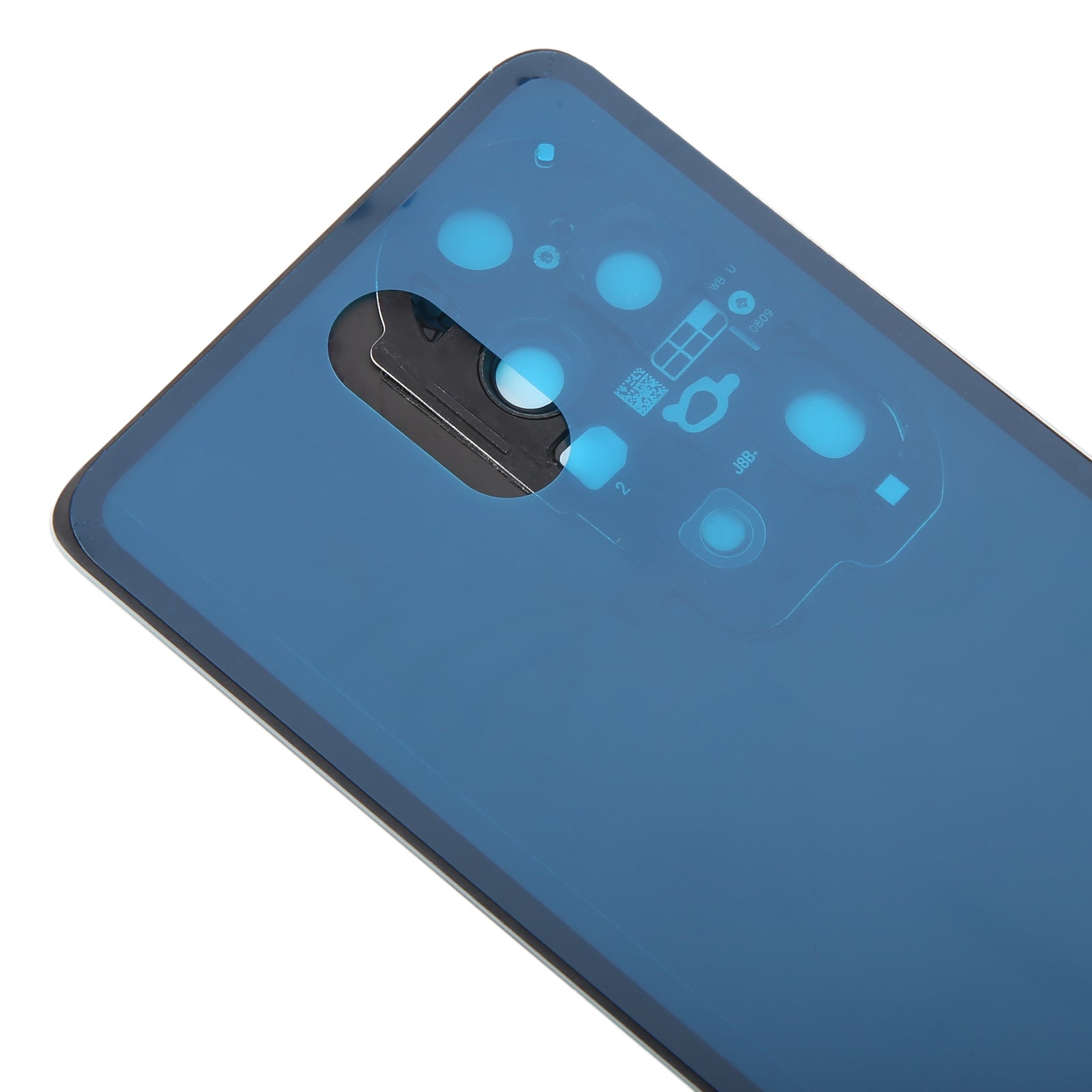 For-Huawei-P50-Pro-Battery-Back-Cover-with-Camera-Lens-Frame(Black)