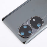 For-Huawei-P50-Pro-Battery-Back-Cover-with-Camera-Lens-Frame(Black)
